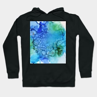 Abstract Bottom of the Ocean Hoodie